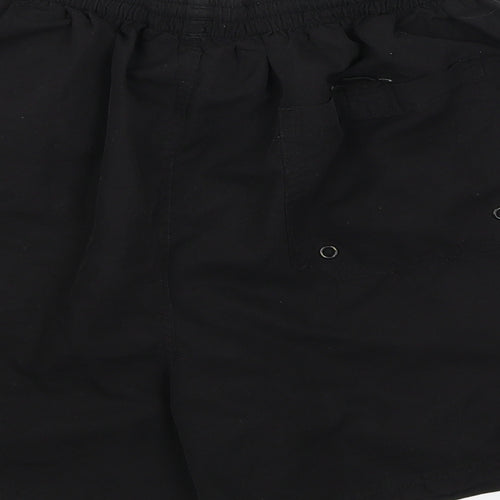 Zoggs Mens Black   Sweat Shorts Size L