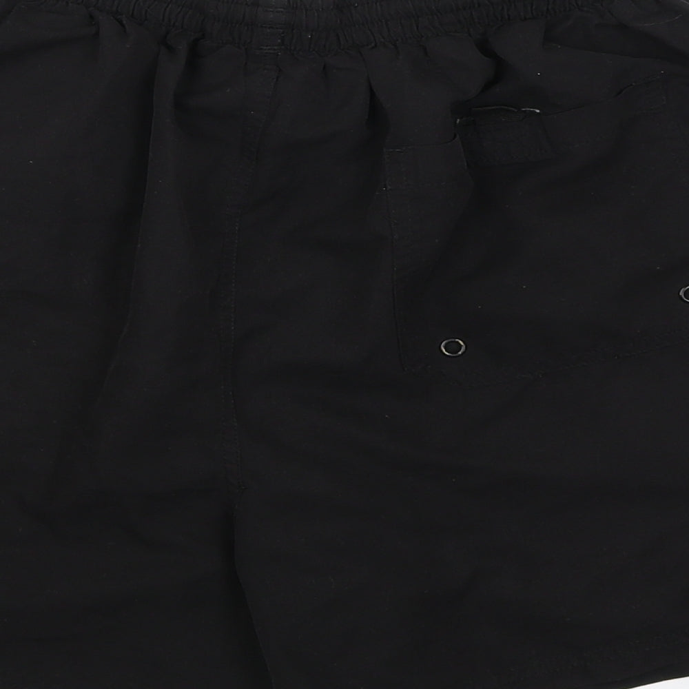 Zoggs Mens Black   Sweat Shorts Size L