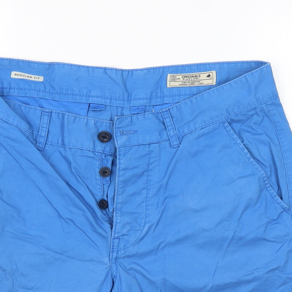Originals Mens Blue   Cargo Shorts Size L
