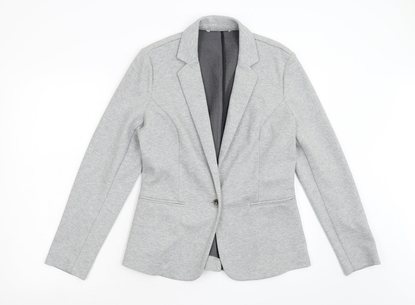 Preworn Womens Grey   Jacket Blazer Size S