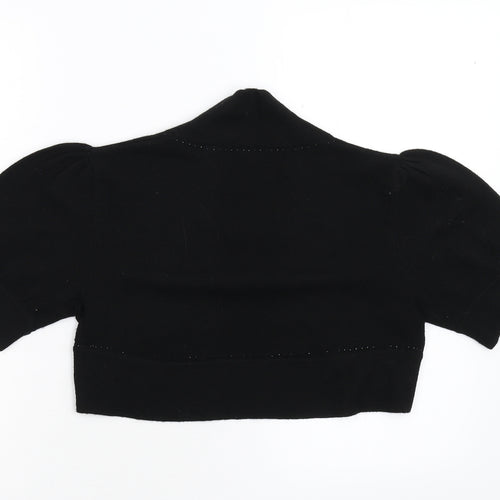 Ted Baker Womens Black  Knit Shrug Jumper Size S