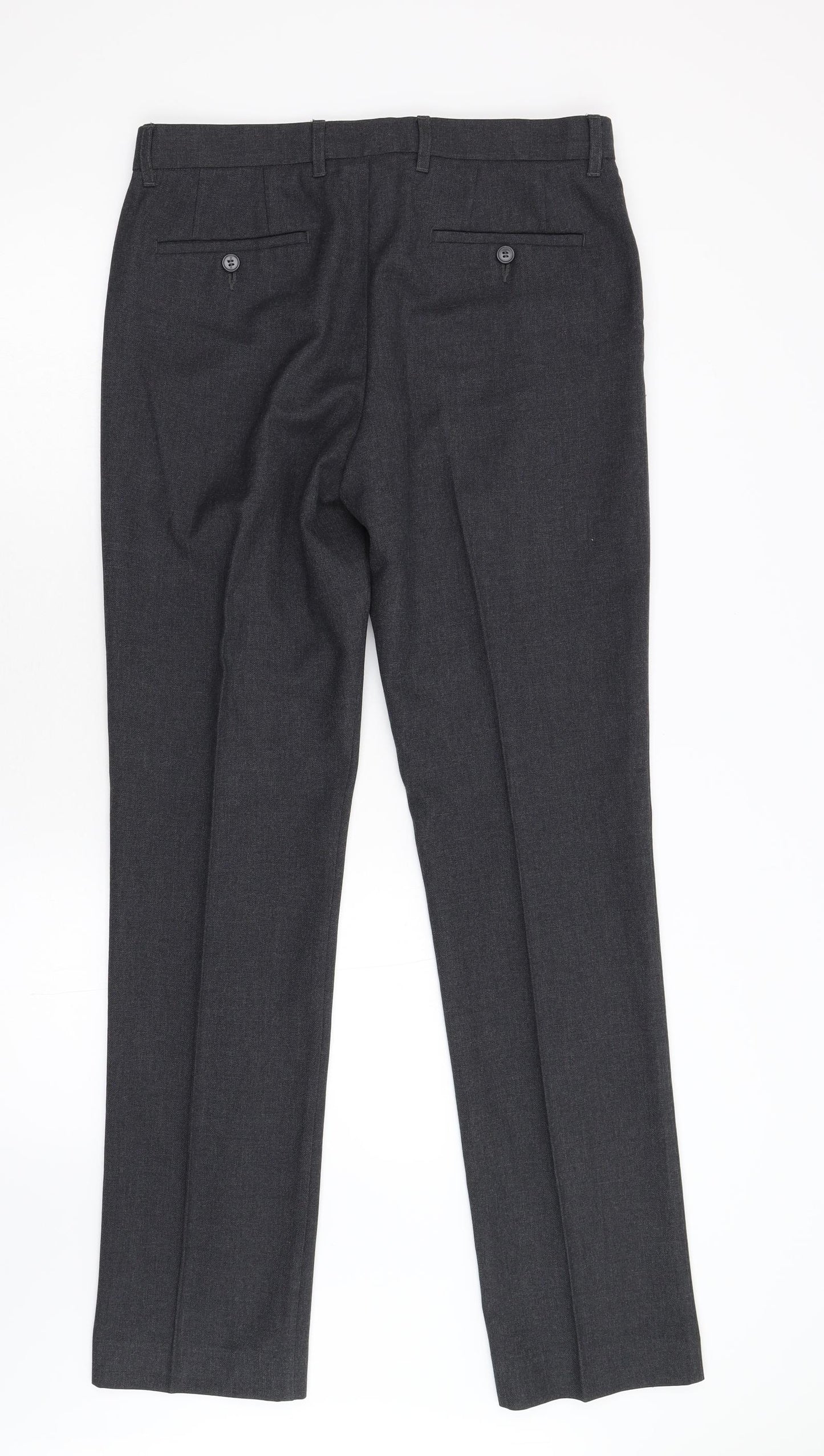 Trutex Mens Grey   Trousers  Size 32 L34 in