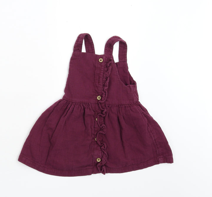 TU Girls Purple  Corduroy Fit & Flare  Size 18 Months
