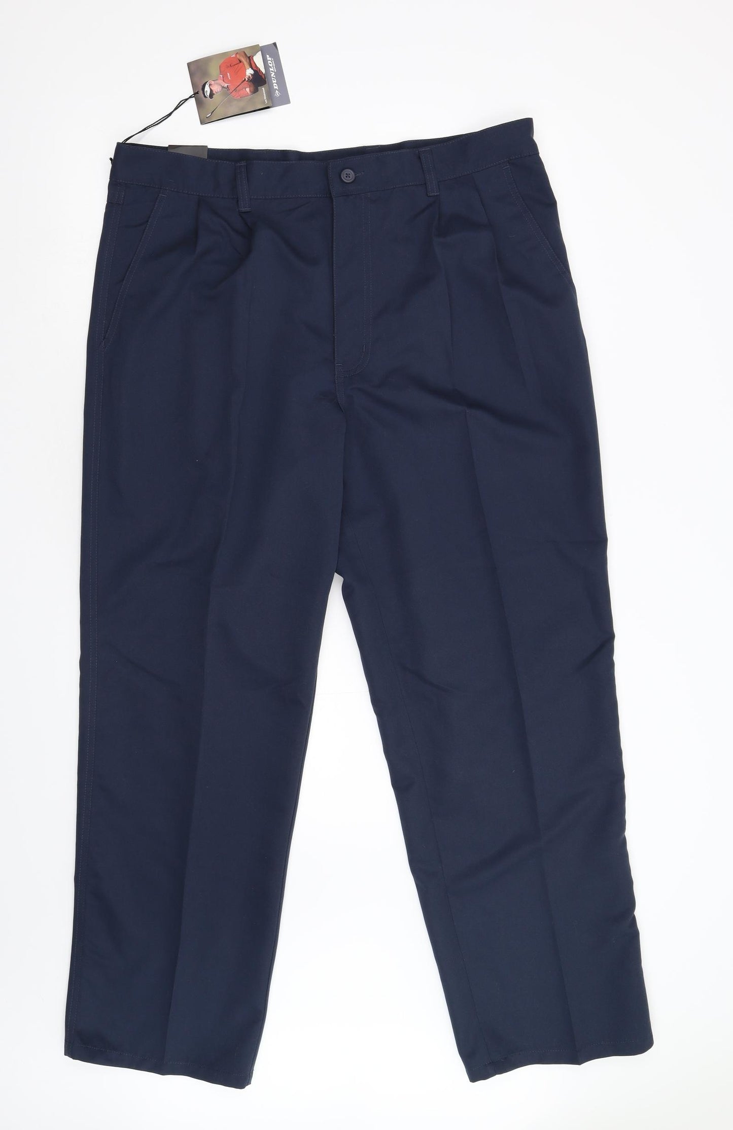 Dunlop Mens Blue   Trousers  Size 38 L31 in