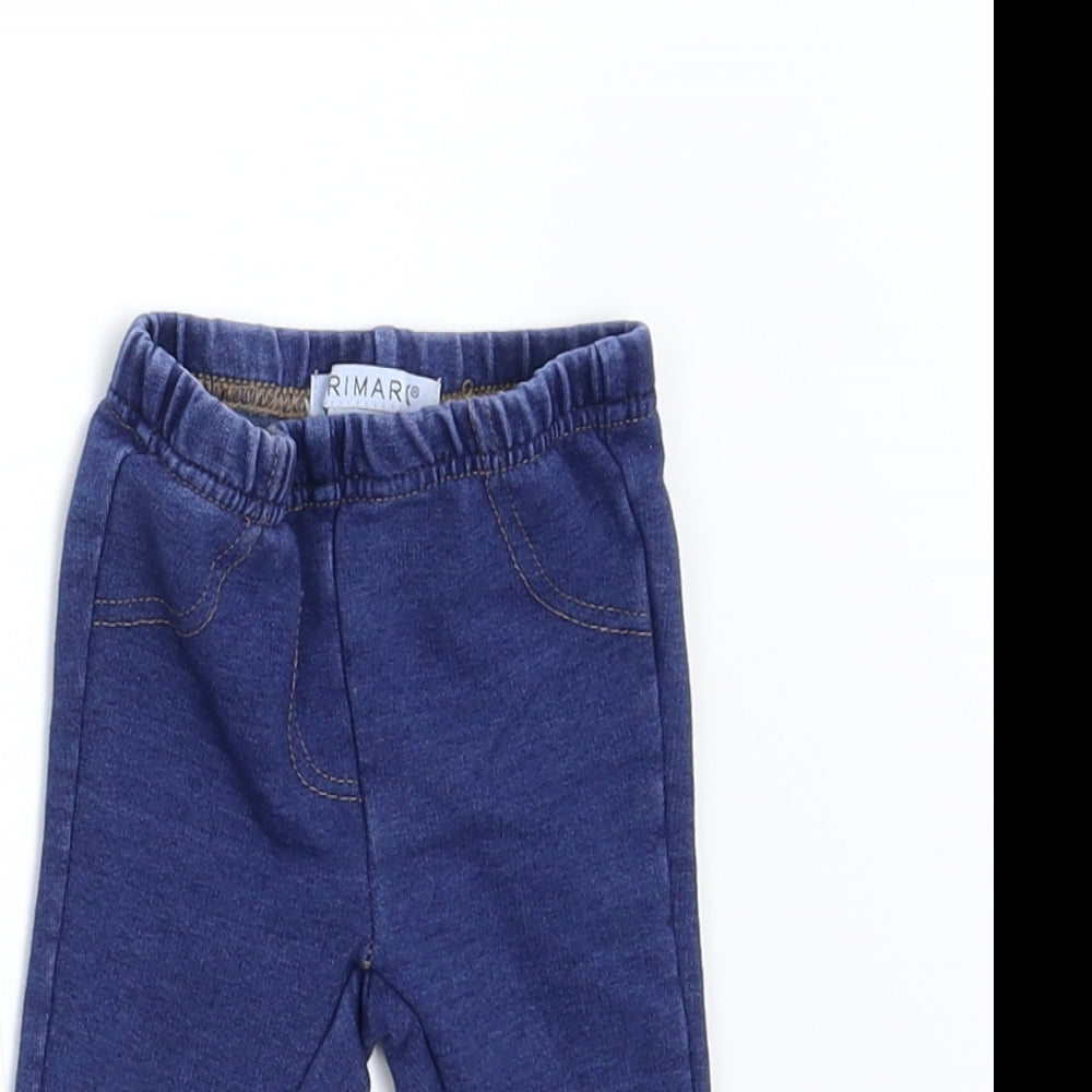 Primark Baby Blue   Jogger Jeans Size 6-9 Months