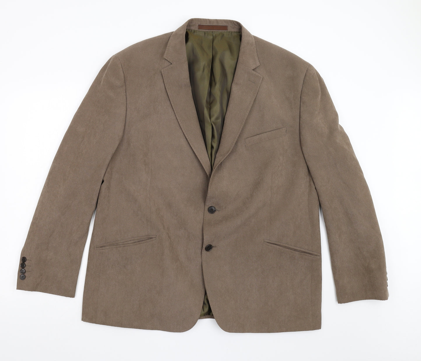 M&S Mens Brown   Jacket Suit Jacket Size 46