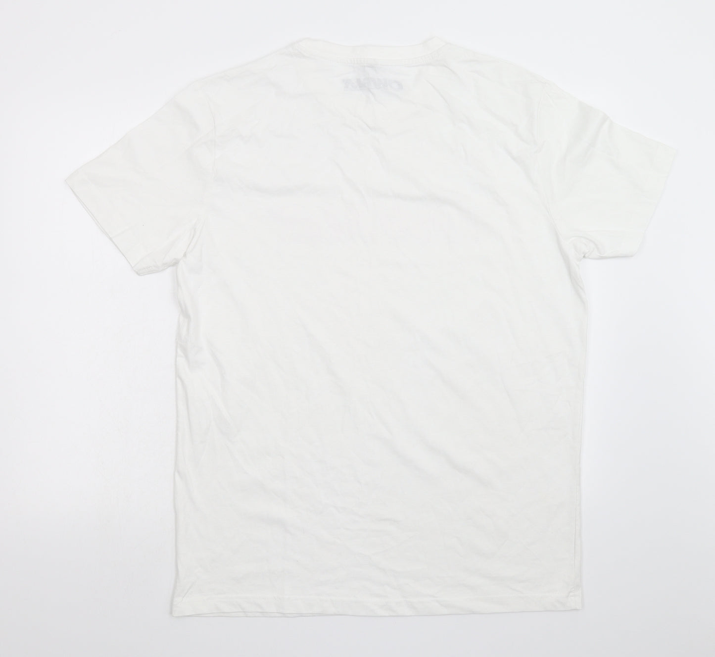 OWNA Mens White    T-Shirt Size XL