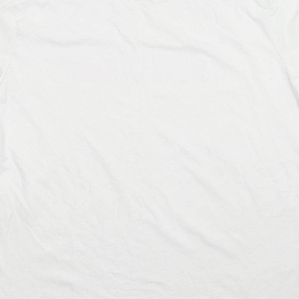 OWNA Mens White    T-Shirt Size XL