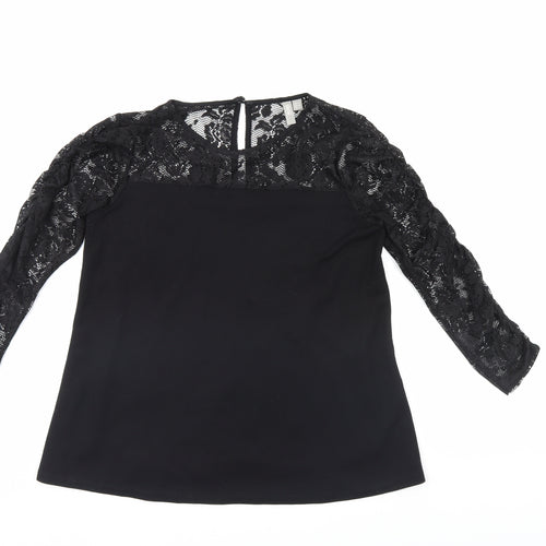 ASOS Womens Black   Basic Blouse Size 10