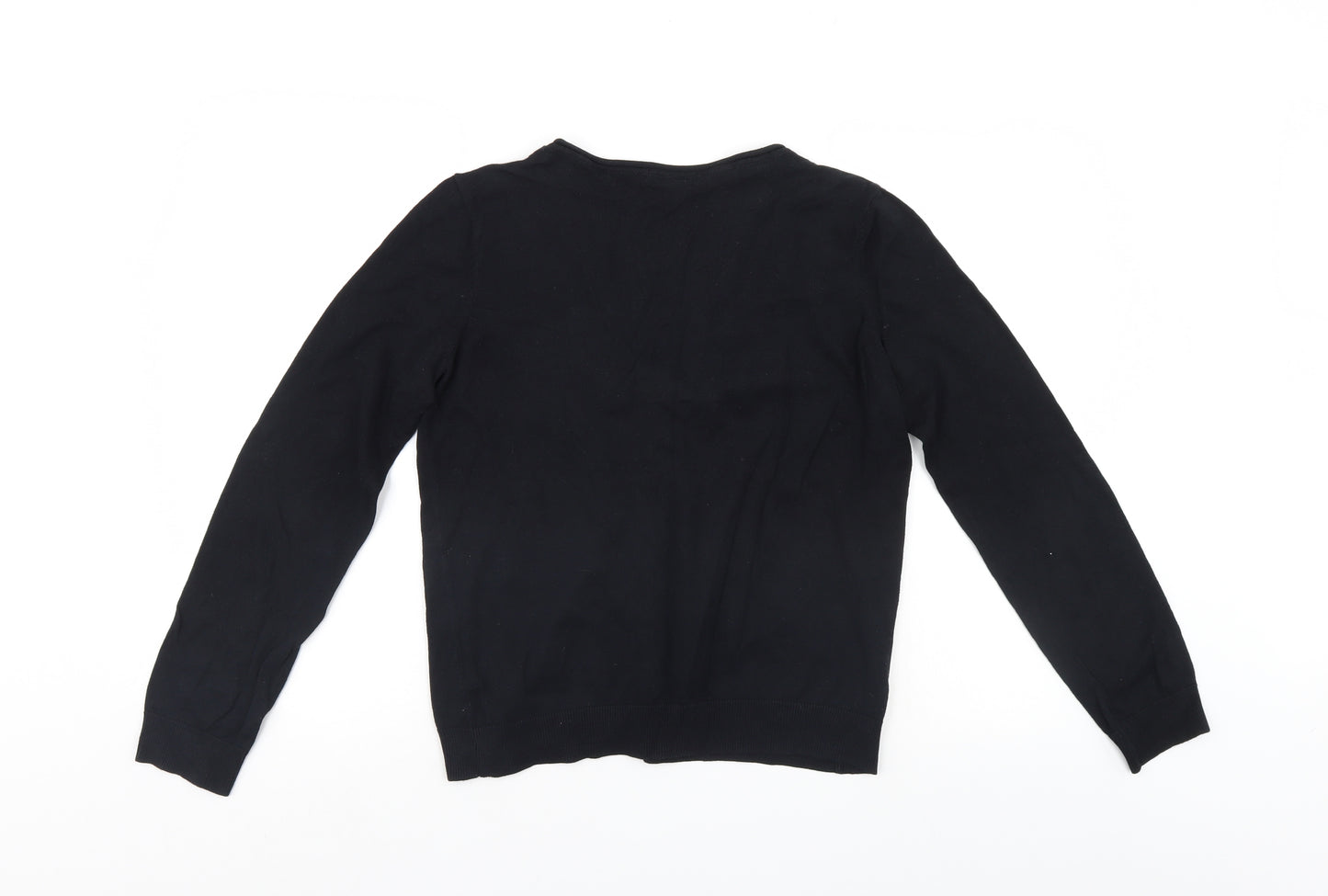 H&M Womens Black   Cardigan Jumper Size M