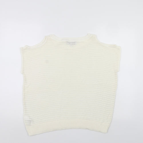NEXT Womens White   Pullover Jumper Size 12