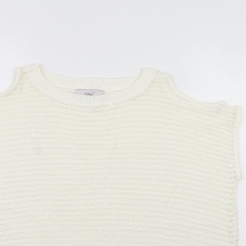 NEXT Womens White   Pullover Jumper Size 12