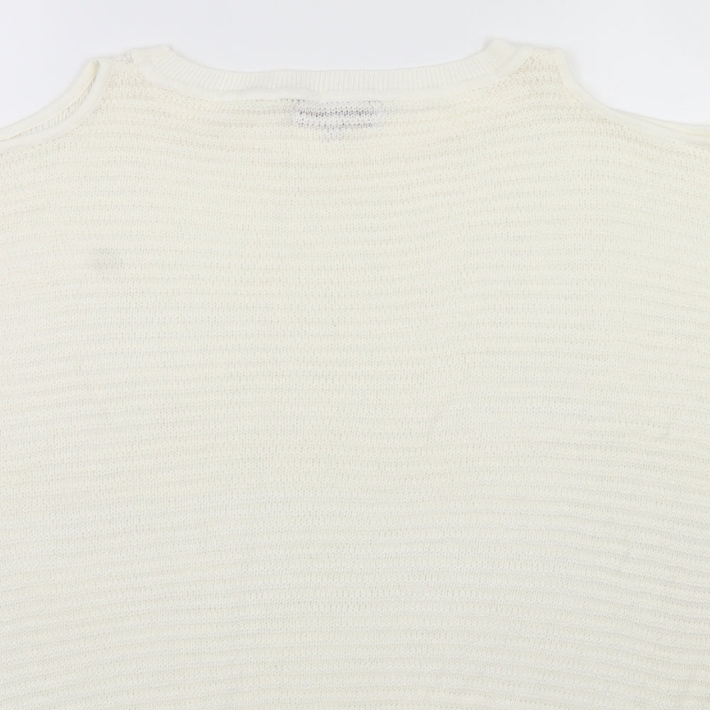 NEXT Womens White   Pullover Jumper Size 12