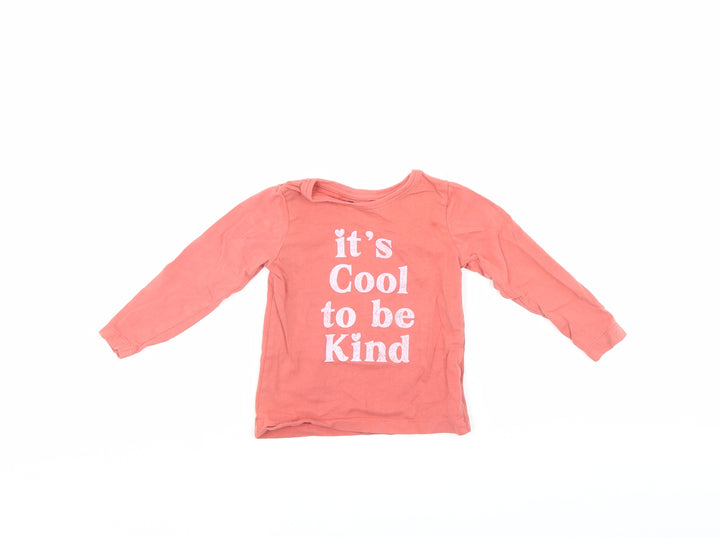 M&Co Boys Red Pullover Jumper Size 12-18 Months