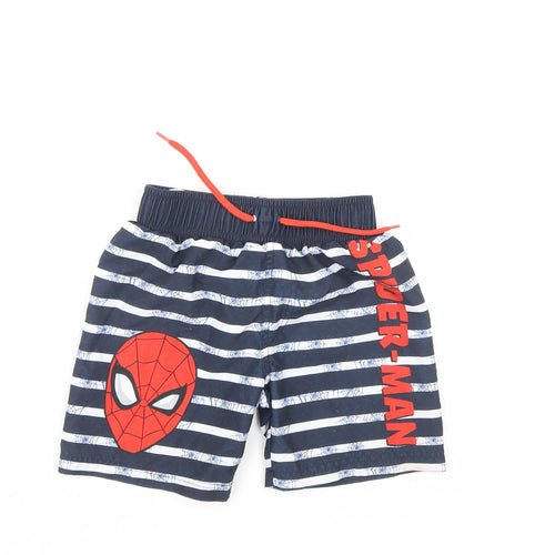 Marvel Boys Multicoloured   Bermuda Shorts Size 4-5 Years - spider man