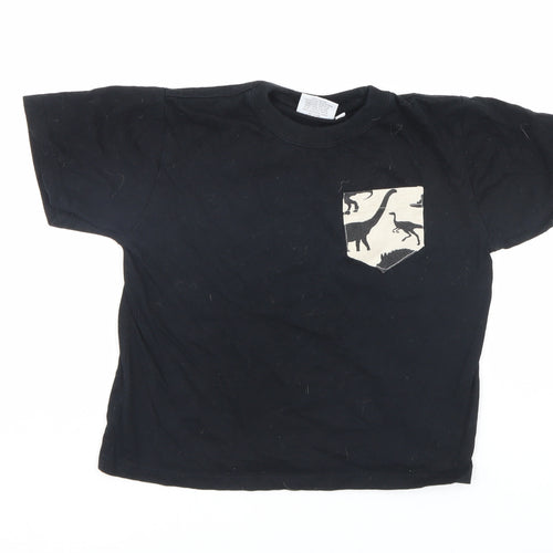 Boronia Boys Black   Basic Polo Size 6 Years