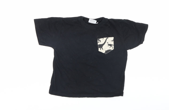 Boronia Boys Black   Basic Polo Size 6 Years