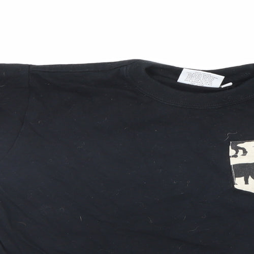 Boronia Boys Black   Basic Polo Size 6 Years