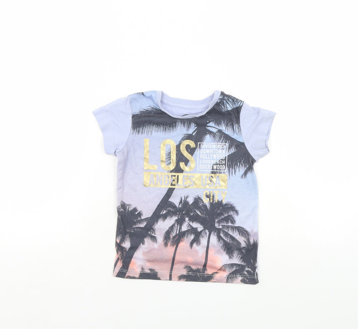 Matalan Boys Multicoloured   Basic T-Shirt Size 3 Years