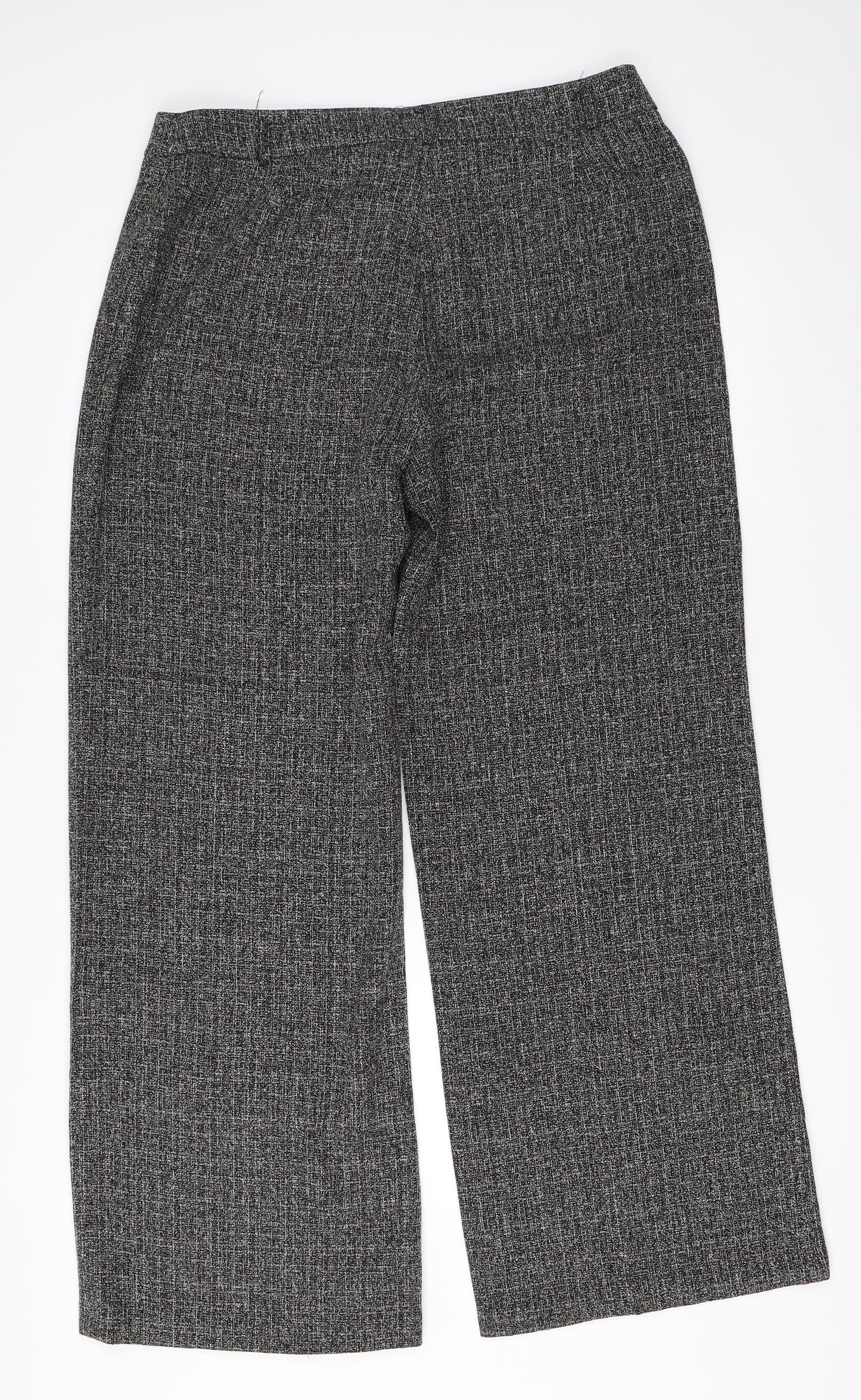 Principles Womens Grey   Dress Pants Trousers Size 14 L30 in