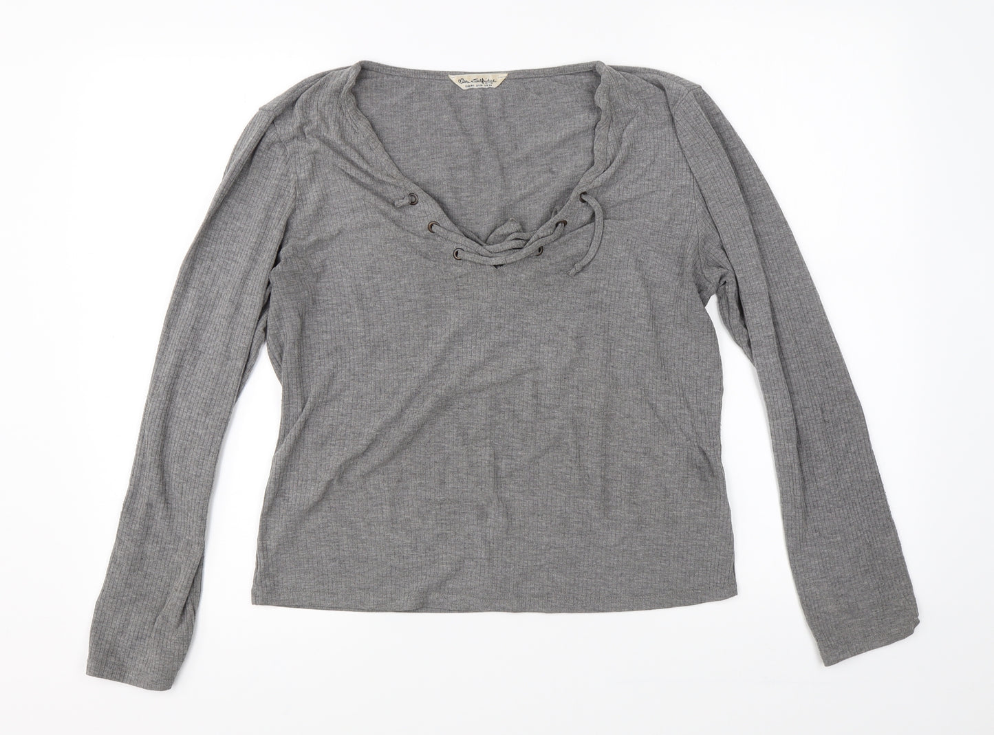 Miss Selfridge Womens Grey   Pullover Jumper Size 16