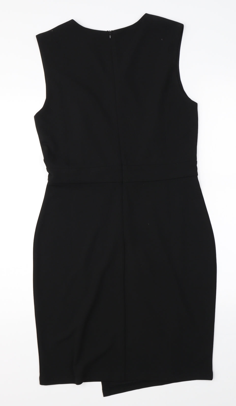 Boohoo Womens Black   Wrap Dress  Size XL