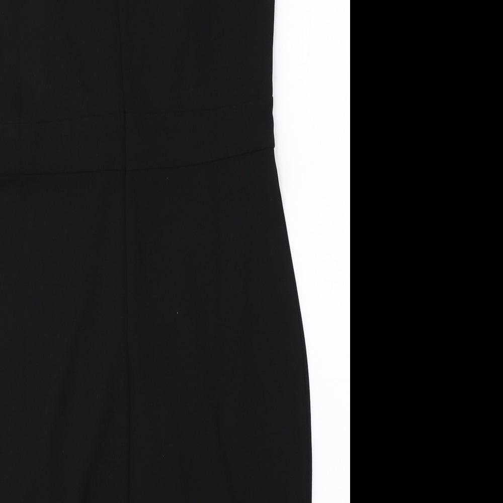 Boohoo Womens Black   Wrap Dress  Size XL