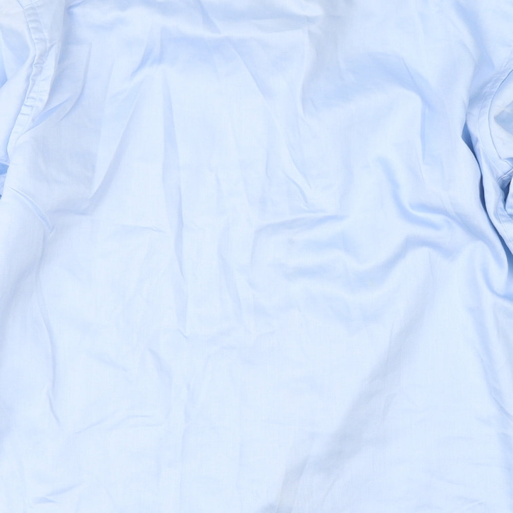 Auburn Hill Mens Blue    Dress Shirt Size 15.5