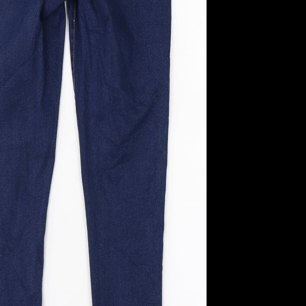 Denim Co Womens Blue  Denim Jegging Jeans Size 10 L24 in