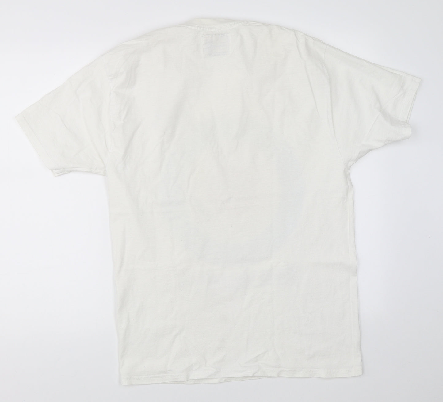 Jambrella Mens White    T-Shirt Size M
