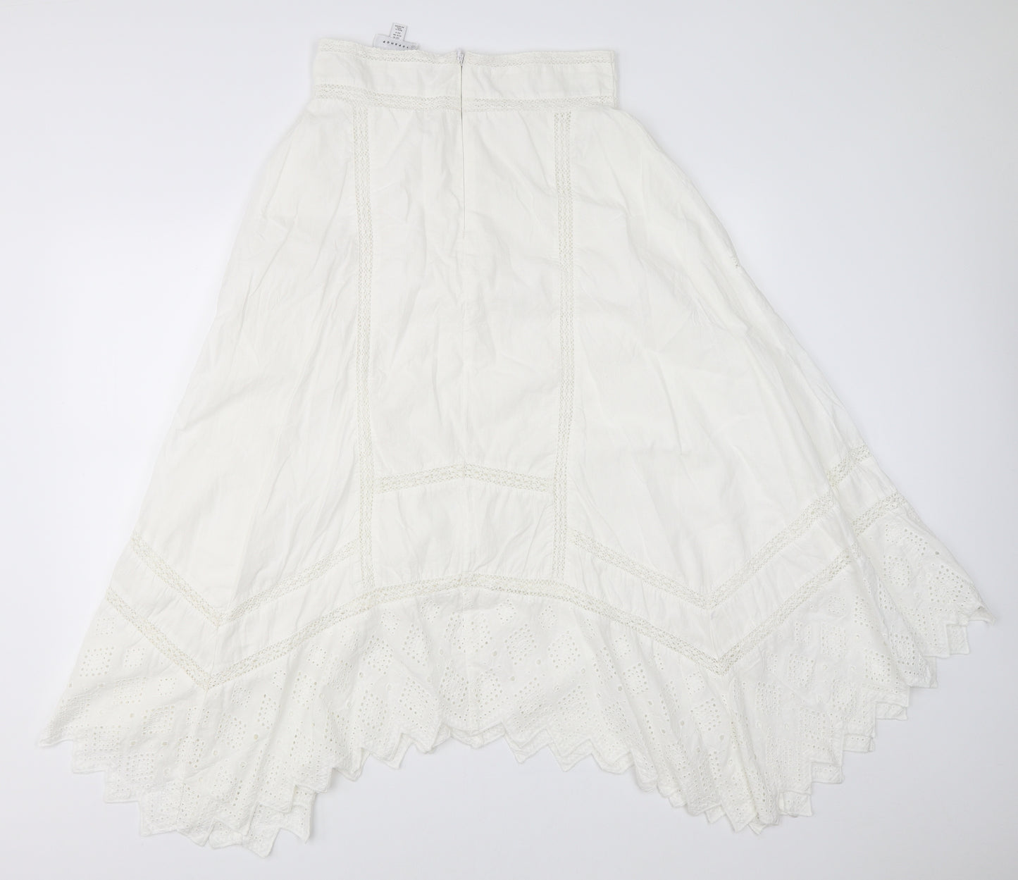 Topshop Womens White   Tutu Skirt Size 10
