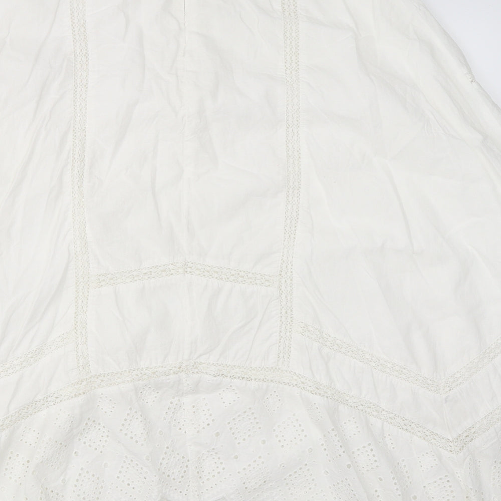 Topshop Womens White   Tutu Skirt Size 10