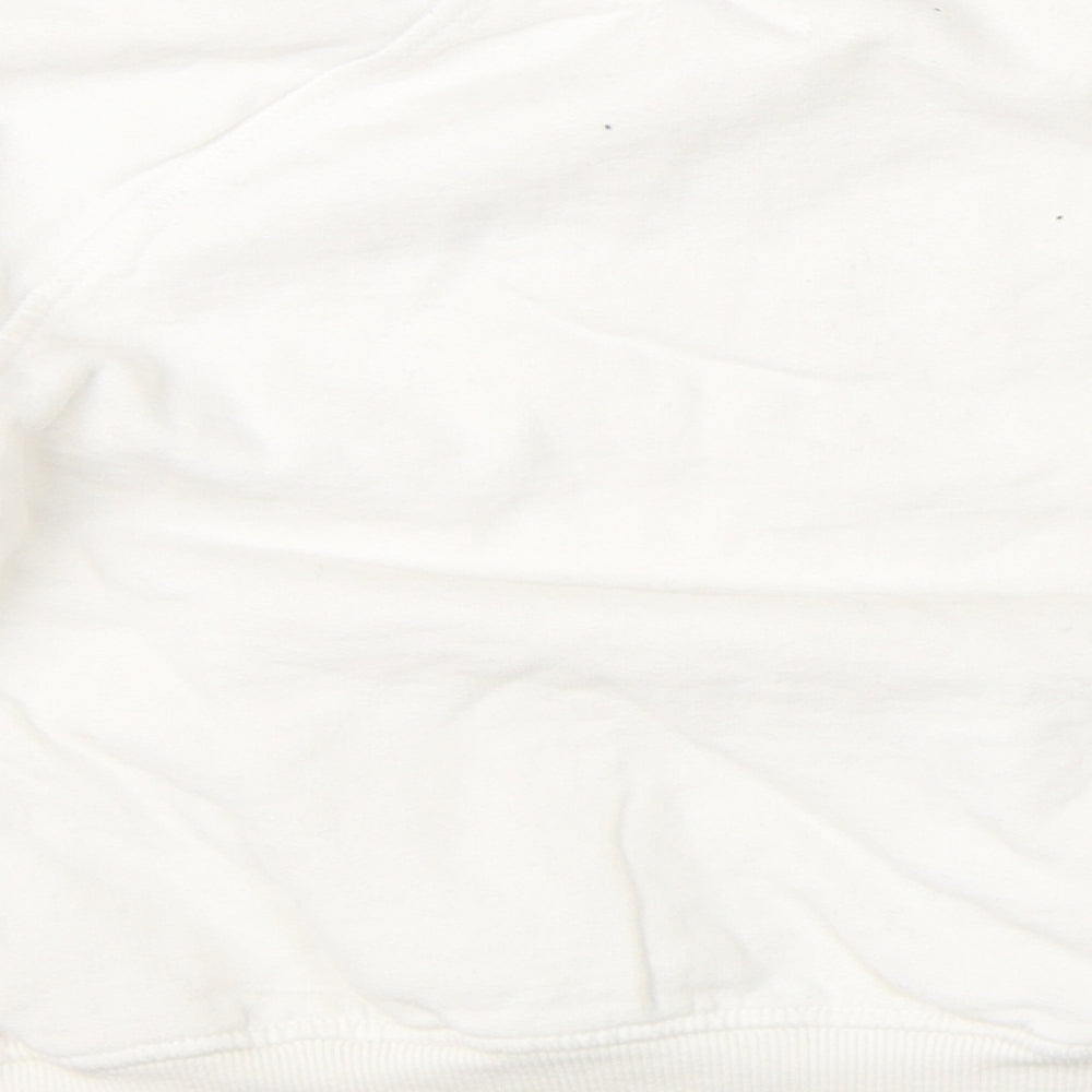 NEXT Girls White   Pullover Sweatshirt Size 6 Years  - unicorn