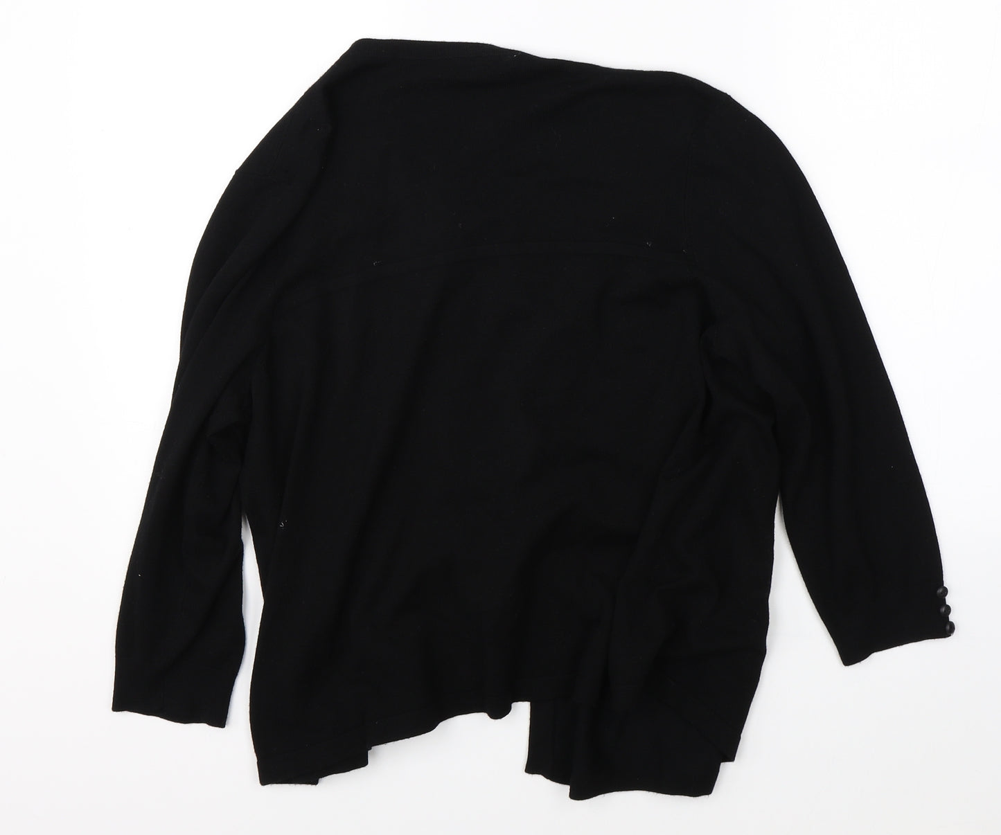 Wallis Womens Black   Cardigan Jumper Size L