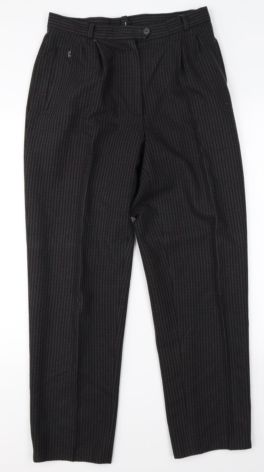 GARDEUR Womens Black Check  Dress Pants Trousers Size 29 in L29 in