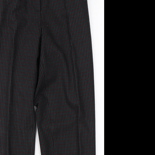 GARDEUR Womens Black Check  Dress Pants Trousers Size 29 in L29 in