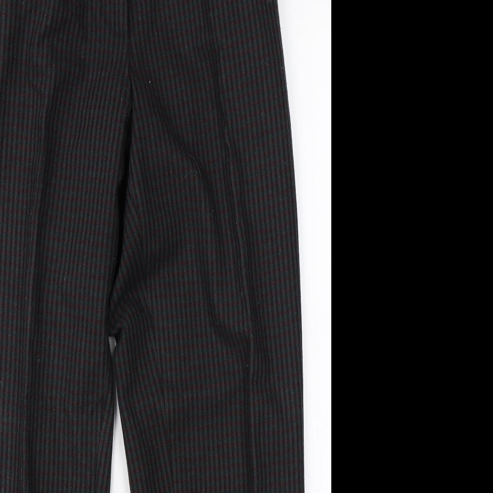 GARDEUR Womens Black Check  Dress Pants Trousers Size 29 in L29 in