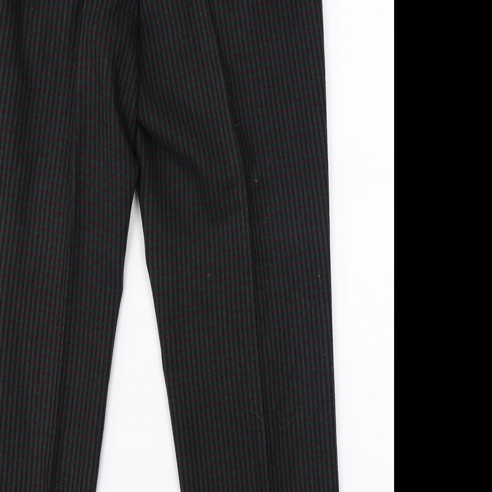 GARDEUR Womens Black Check  Dress Pants Trousers Size 29 in L29 in