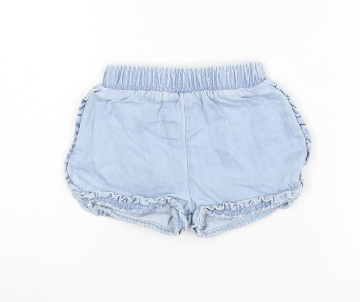 F&F Girls Blue     Size 6-9 Months  - Shorts