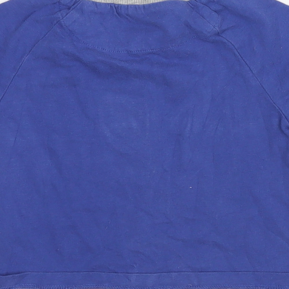 Mothercare Baby Blue   Basic T-Shirt Size 9-12 Months  - Laugh out loud