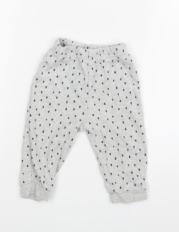 George Baby Grey   Track Pants Trousers Size 9-12 Months