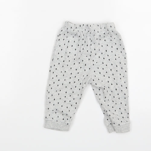 George Baby Grey   Track Pants Trousers Size 9-12 Months