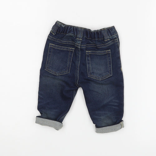 George Baby Blue    Jeans Size 3-6 Months