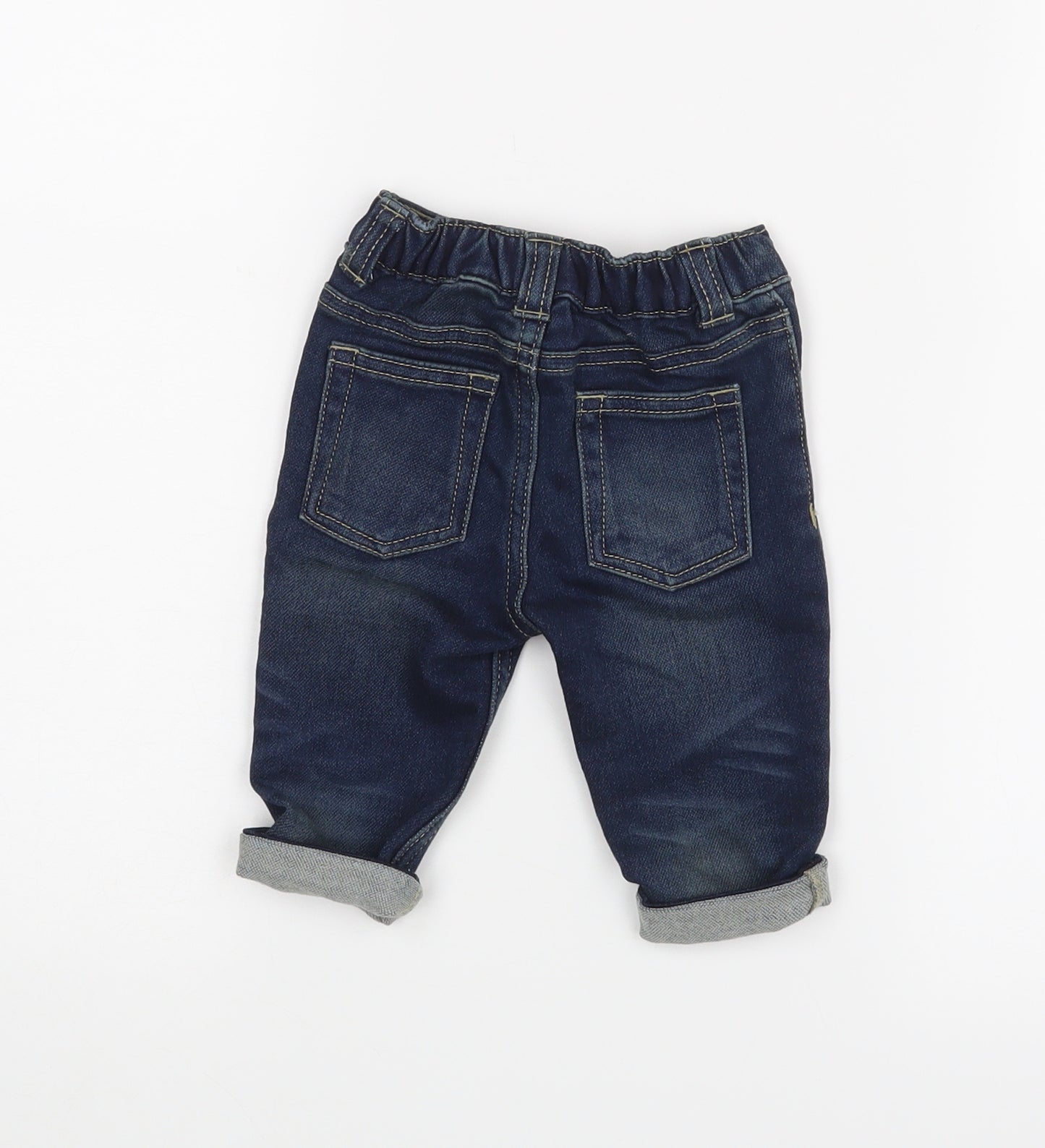 George Baby Blue    Jeans Size 3-6 Months