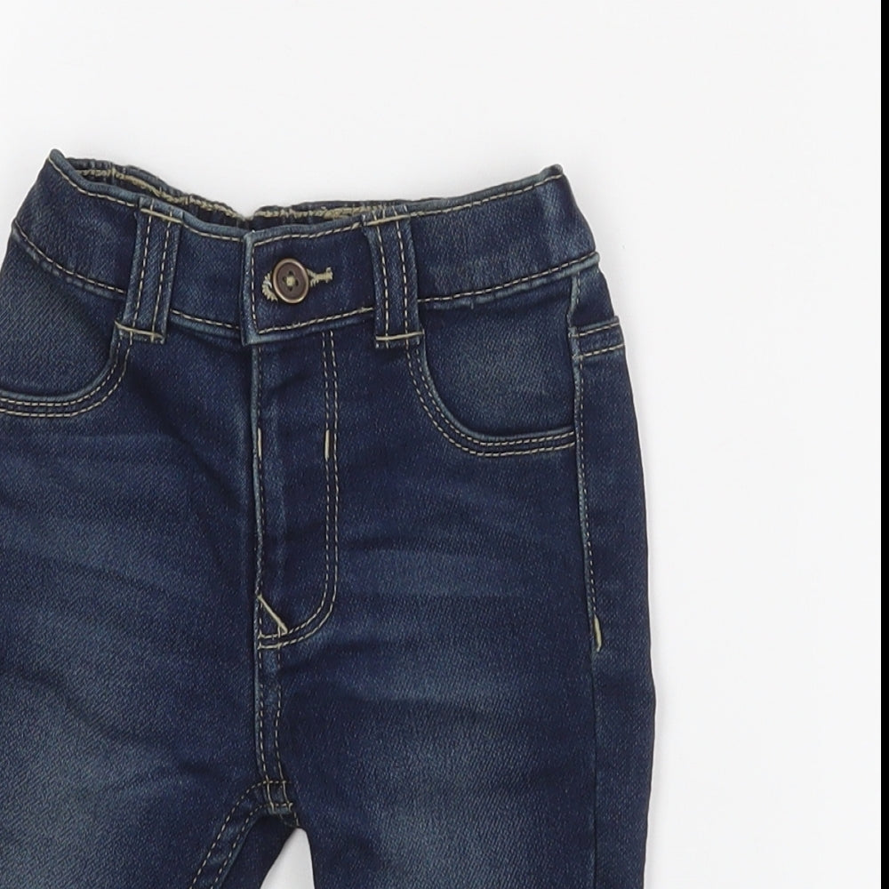 George Baby Blue    Jeans Size 3-6 Months