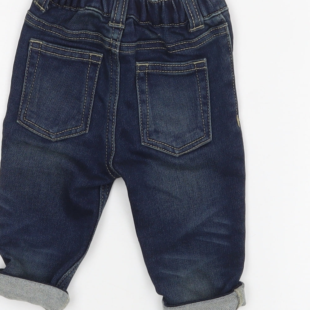 George Baby Blue    Jeans Size 3-6 Months