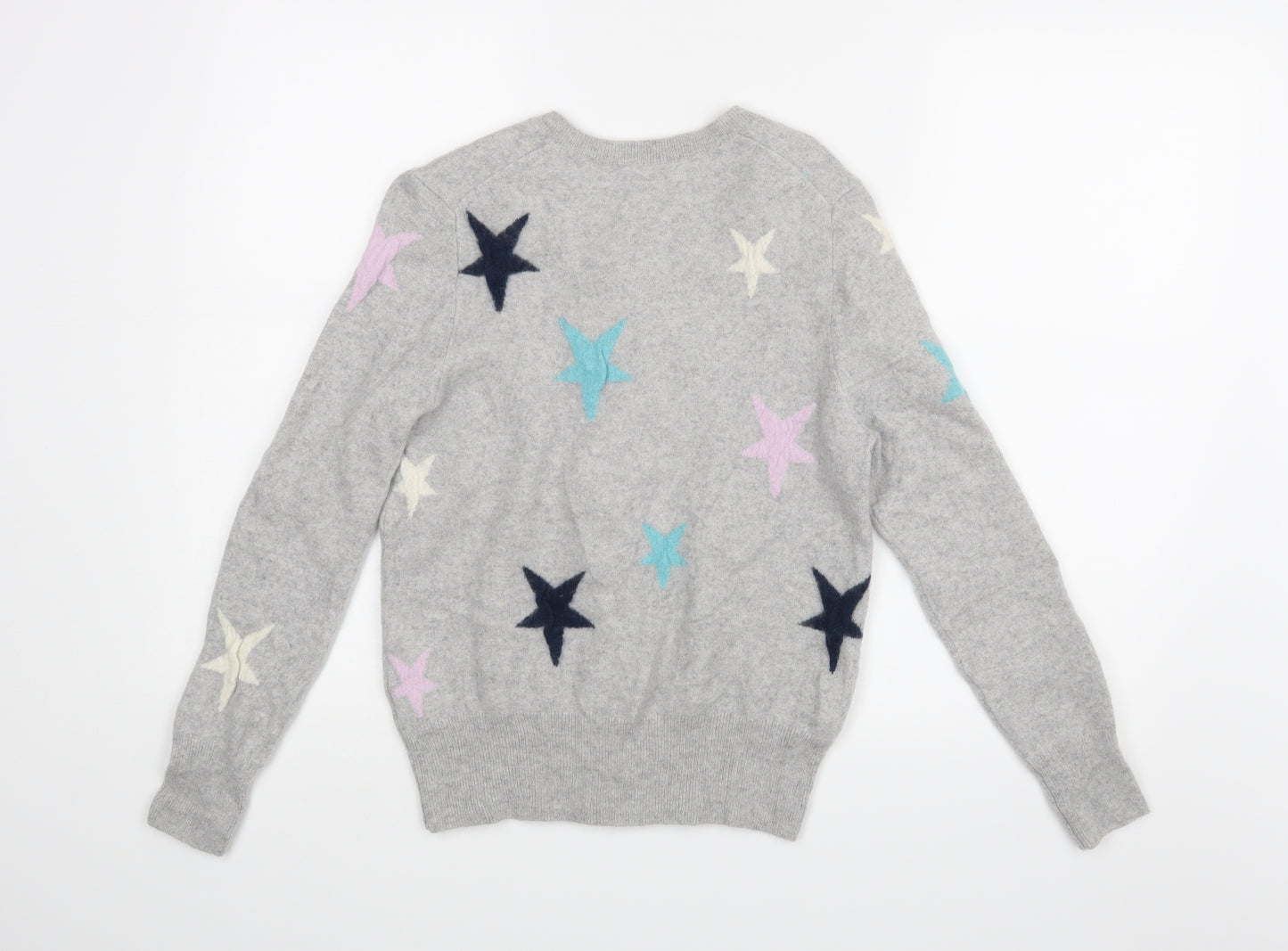 Autoghraph Womens Grey   Cardigan Jumper Size 12  - Stars