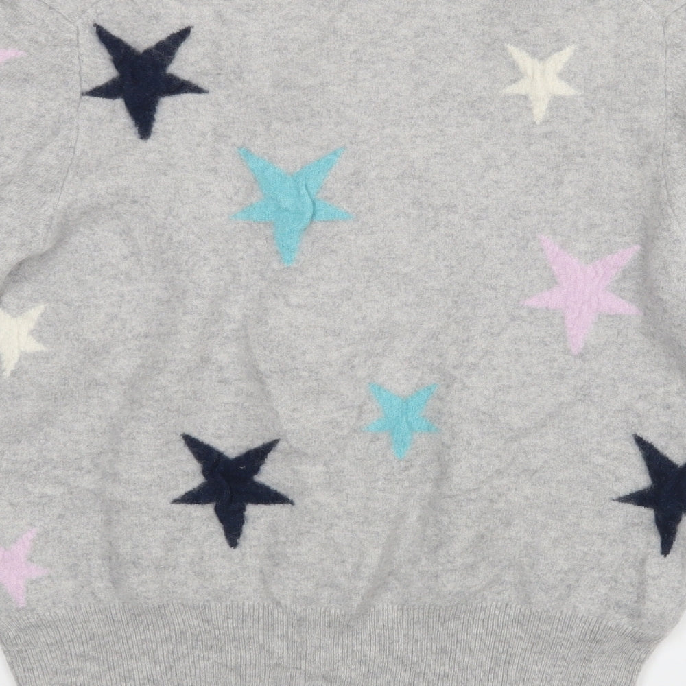 Autoghraph Womens Grey   Cardigan Jumper Size 12  - Stars