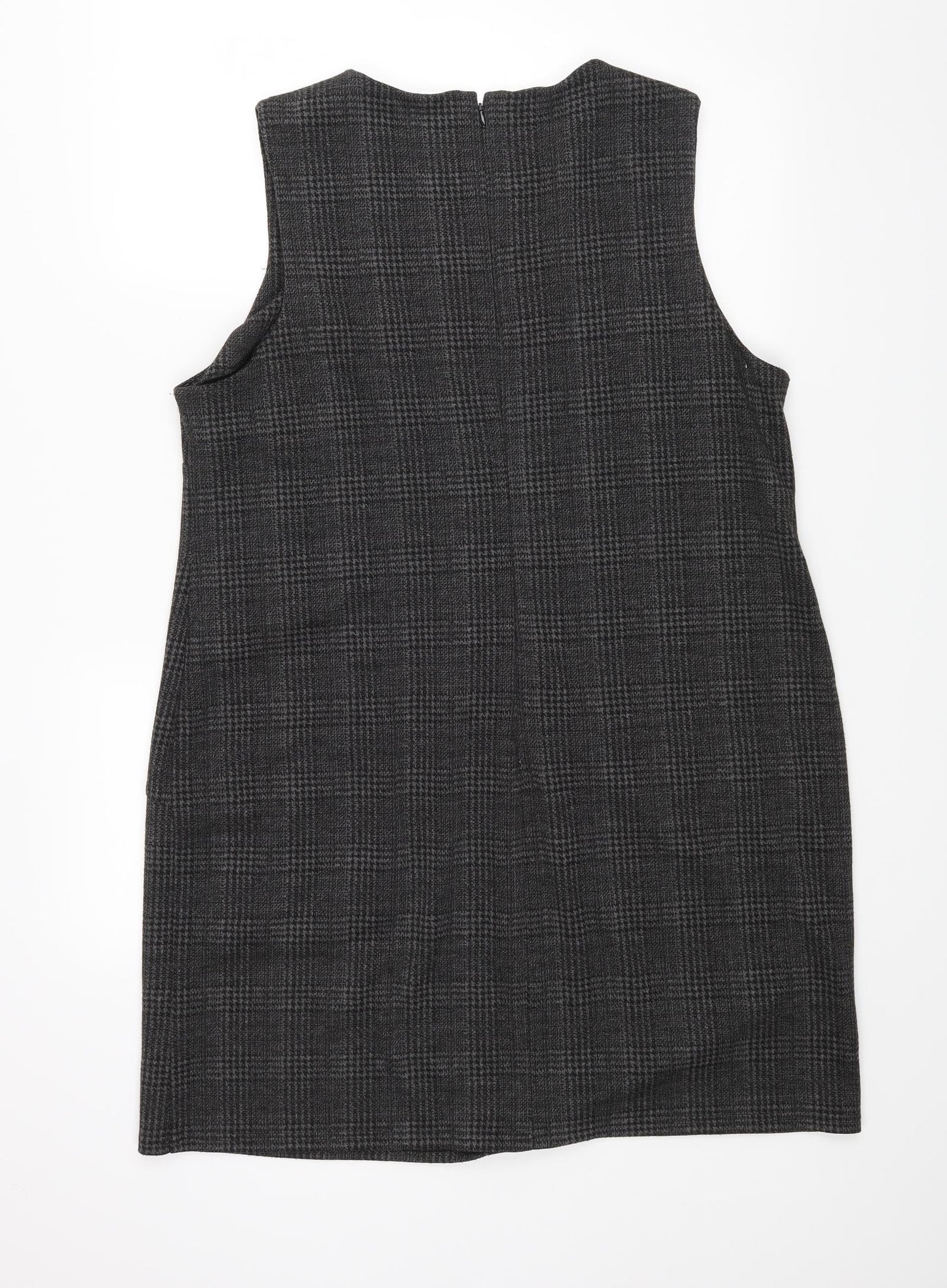 New Look Womens Grey  Rayon Pencil Dress  Size 18