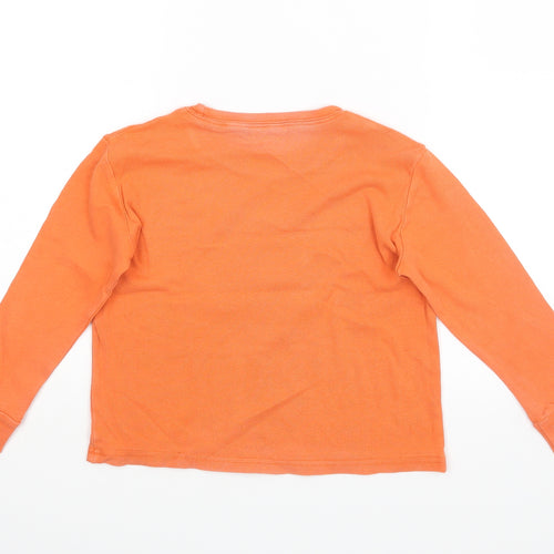 Preworn Boys Orange   Pullover T-Shirt